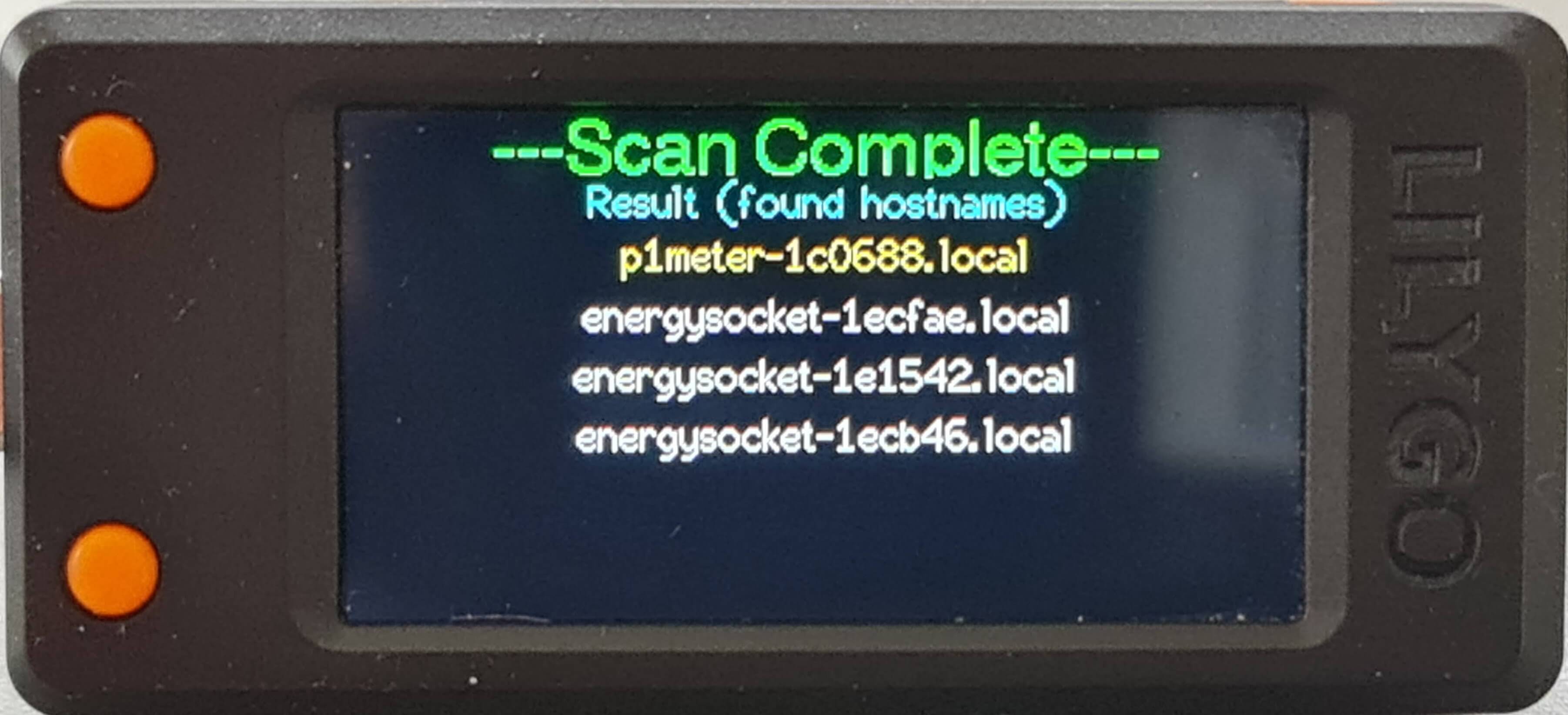 Scan Results